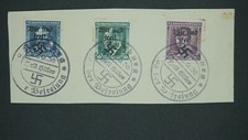 Czechoslovakia Rumburg Michel 6-8 on piece
