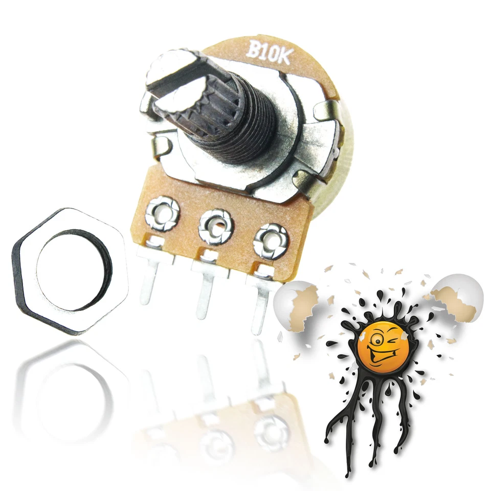 linear Dreh Rotary Potentiometer B Type 1K 2K 5K 10K 20K 50K 100K 250K 500K 1M - Image 3 of 4