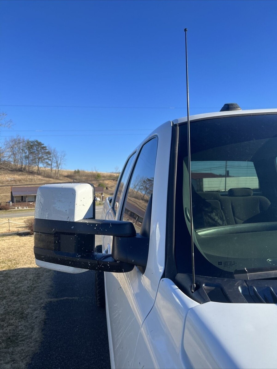 21" Stainless Steel Antenna Mast Power Radio AM/FM For CHEVY - Foto 7