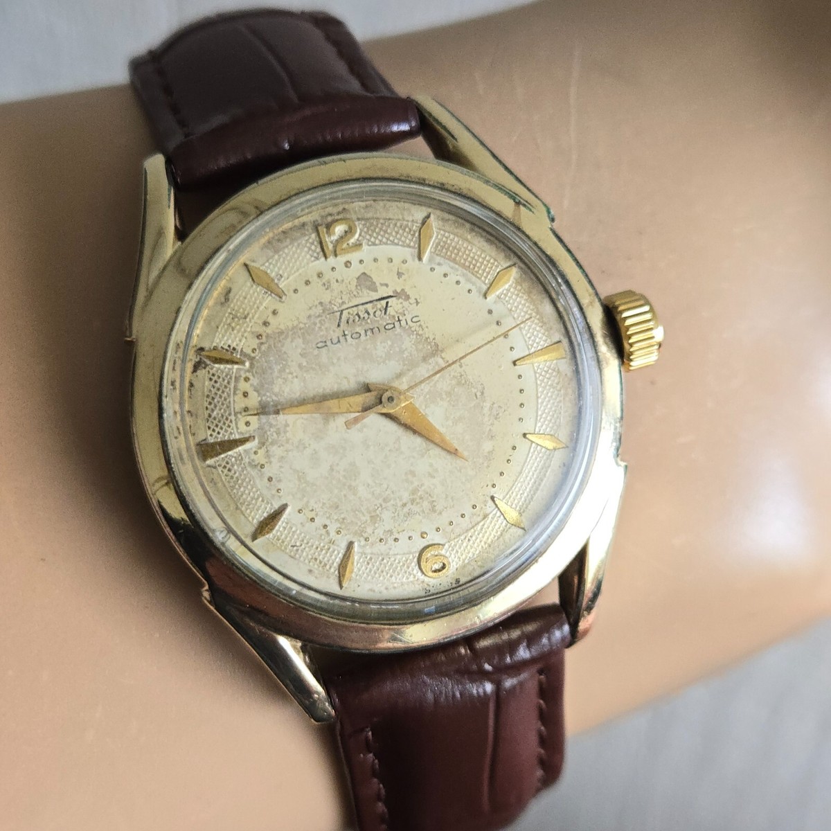 Vintage TISSOT men's automatic watch Bumper cal.28.5-21 10K Vintage TISSOT men's automatic watch Bumper cal.28.5-21 10K