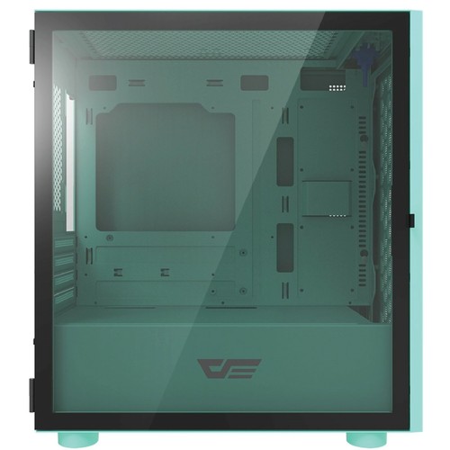 DarkFlash Gaming PC Case Mesh Micro-ATX Black/White/Pink/Mint Computer PC Tower - Picture 46 of 49