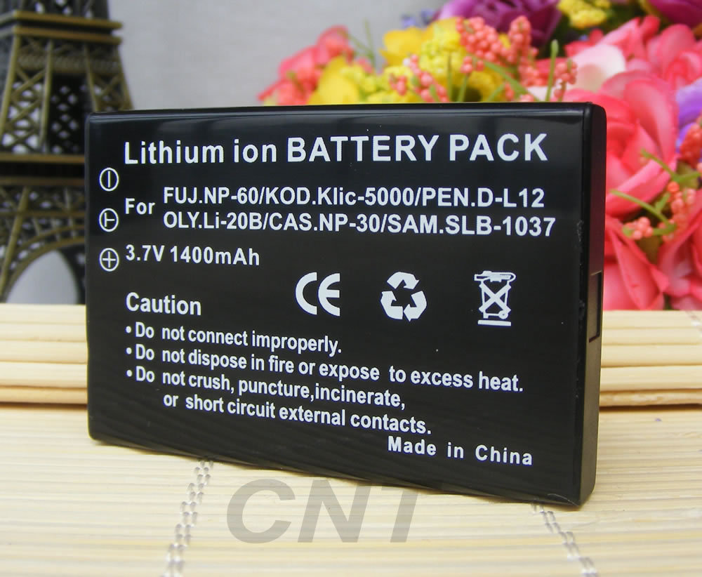 akku-net Batteria per Creative Modello NP-60, 3,7V, Li-Ion