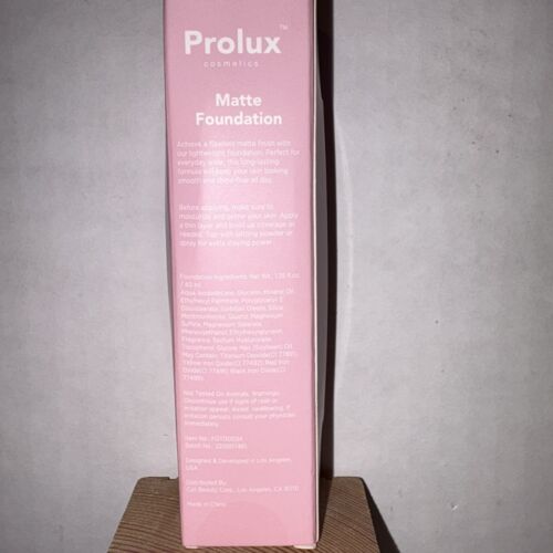 Prolux Cosmetics Matte Foundation Vanilla - Bild 3 von 6