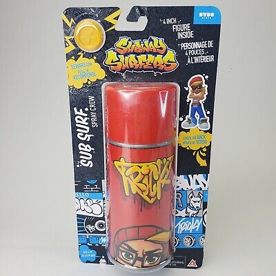 Subway Surfers Sub Surf Spray Crew 4 Vinyl Figure Tricky Reward Coin Toy 4  Inch