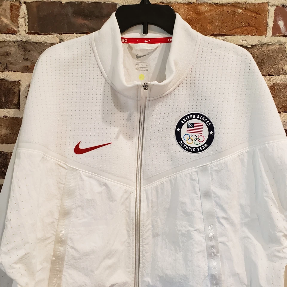 Nike Team USA Issued 2020 Windrunner Medal Stand Olympic Jacket Sz XXL Tokyo  - Image 3 of 4