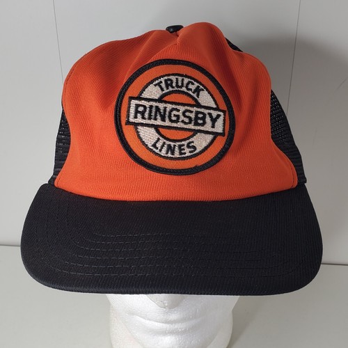 Casquette Trucker Vintage Rushville Truck Lines Illinois Années 80, Mesh - Neuf Sans étiquette