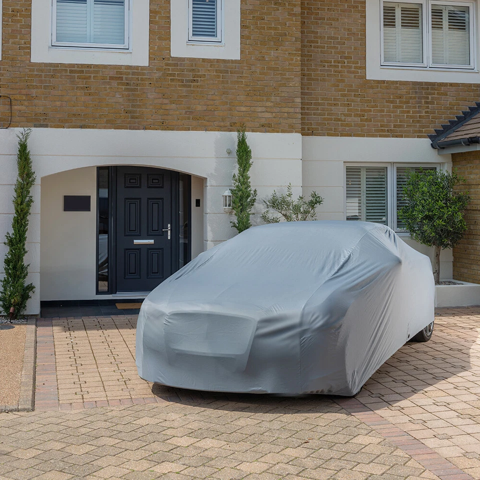 LANCIA CAR COVER STRETCH OUTDOOR GREY ALL MODELS - Image 3 of 4
