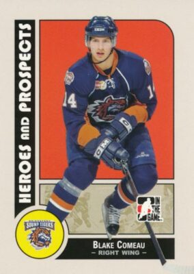 2008-09 ITG Heroes & Prospects #14 BLAKE COMEAU - Bridgeport Sound Tigers