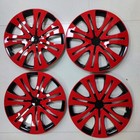 <!--F#f_0-->AU Car 4x 16inch(R16) Wheel Cover Hubcaps Car Wheel Rim Skin Cover Shiny Red<!--F/-->