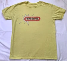 Erasure Erasure Chorus Concert  All Size S to 5XL Yellow T-shirt BM678
