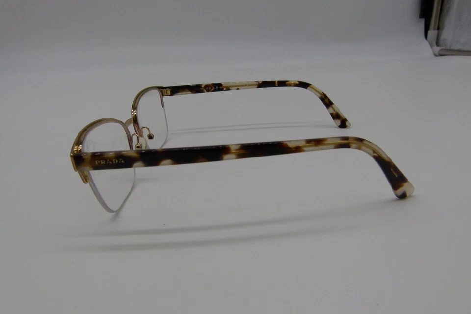 普拉达 VPR61X 眼镜 光学镜框眼镜 54-17-145 顶部 波尔多/淡金色 — 第 4/4 张图片