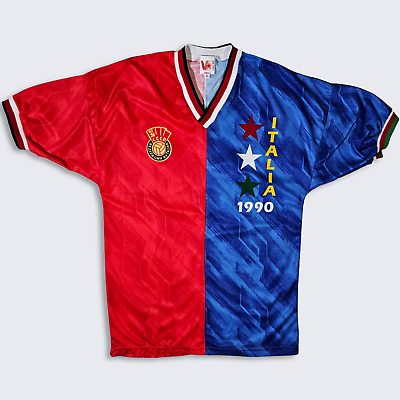 CCCP USSR Russia vs Italy Vintage 90s Volga Soccer Jersey CCCP USSR Russia vs Italy Vintage 90s Volga Soccer Jersey