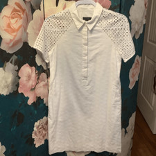 J. Crew White Eyelet Dress