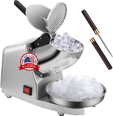 Raspador De Hielo Para Raspados Mexicanos Maquina Electrica Picadora Resistente