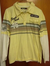 BEACH TRIALS 76 longsleeves med New Energy retro polo shirt throwback LIFE GLORY