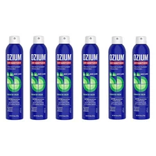 Ozium 8 Oz. Air Sanitizer & Odor Eliminator Homes, Cars, Country Fresh, 6 Packs