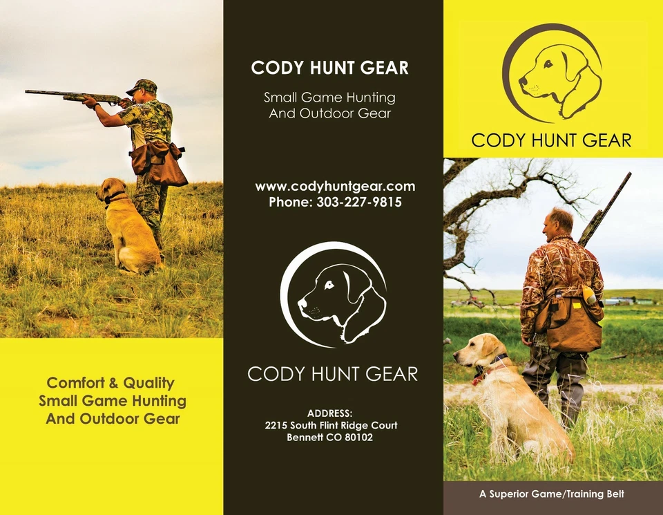 Cody Hunt Gear, upland game bag, dog training pack, hunting pack - Image 2 of 4