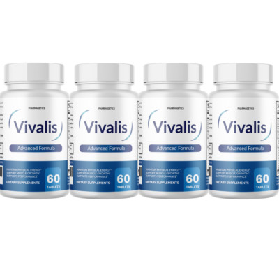 Vivalis Advanced Vitality Support Maximum Strength Formula - 4 Bottles