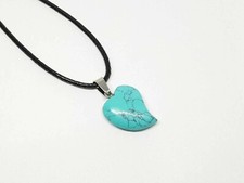 Love Heart Chakra Necklace Quartz Reiki Crystal Healing Point Cut Pendant Yoga