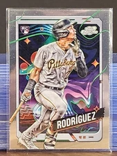 2024 Topps Endy Rodriguez #198 Chrome Cosmic