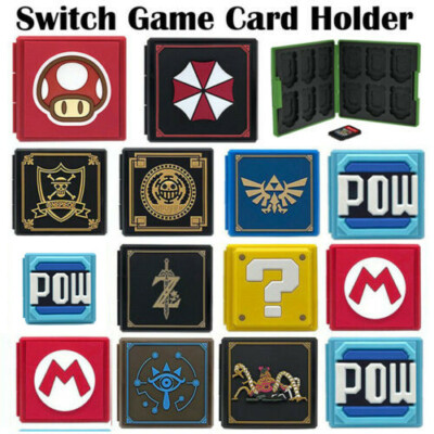 Case Holder Travel  Protector Cover Storage Box  For Nintendo Switch Game Card 