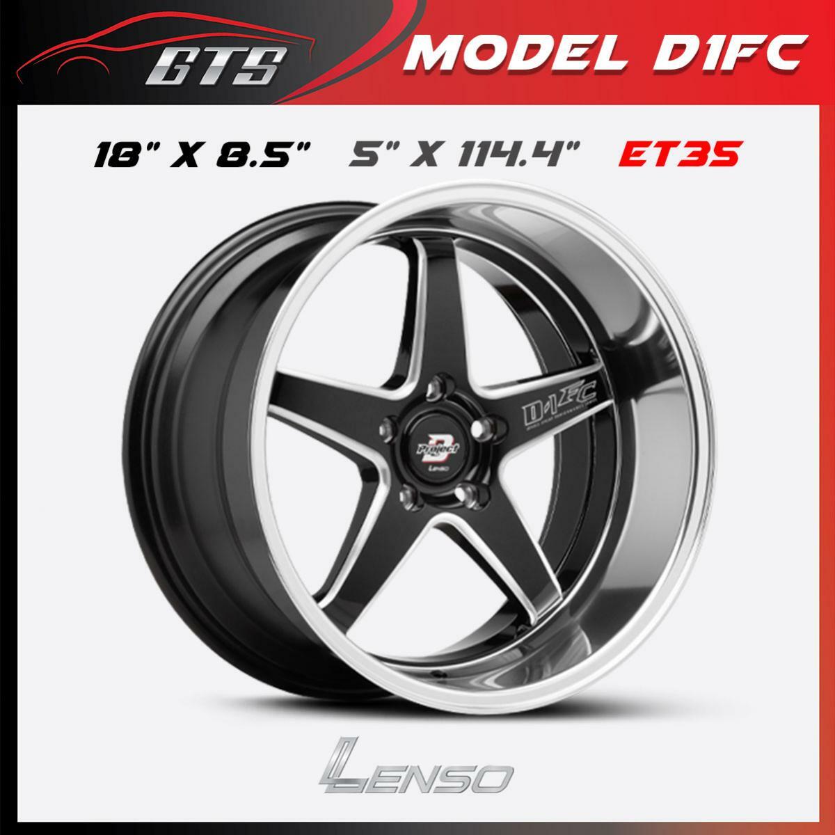2018-2021 Toyota CH-R Hatchback Lenso D-1FC Wheel 18x8.5 5x114.3
