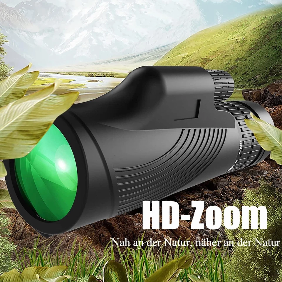 Monocular 10-30x Zoom Monocular with BAK4 Prism FMC Telescope with Holder B1211 - Image 2 of 4