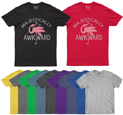 Majestically Awkward Mens T Shirt Funny Humour Joke Animal