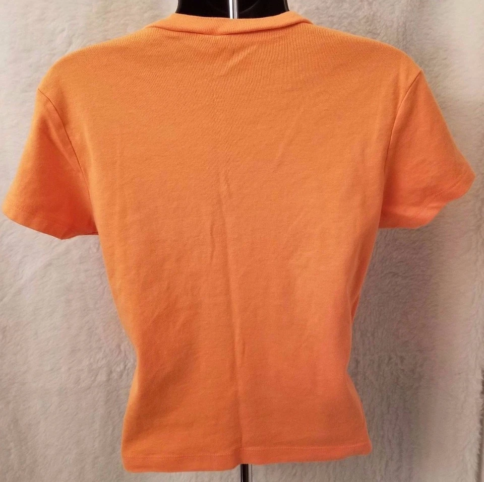 Camisa blusa Tangents para mujer talla M L mediana grande naranja Foto 3 de 3