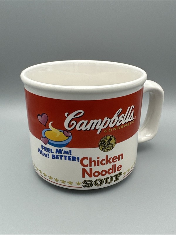 Vintage 1997 Campbell's Chicken Noodle Soup Mug Bowl Cup by Westwood