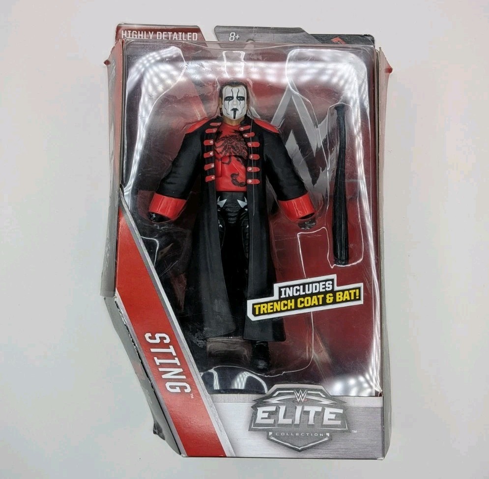 STING WWE Mattel Elite Collection Series 39 Wrestling Action