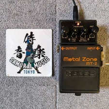 BOSS MT-2 Metal Zone Guitar Effect Pedal Distortion Metal Thrash From JP #1