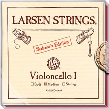 Larsen Strings Soloist and Magnacore Cello String Set 4/4 Size, Medium
