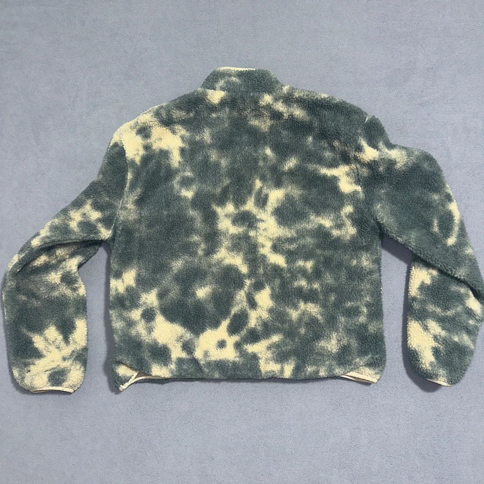 Suéter polar polar Rip Curl Drifter cuarto cremallera tie dye azul para mujer talla M Foto 2 de 4