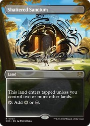 Shattered Sanctum (Borderless) #303 Secrets of Strixhaven
