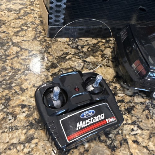 Vintage Radio Shack Ford Mustang R/C 1:15 Scale Tested Working - Picture 3 of 6