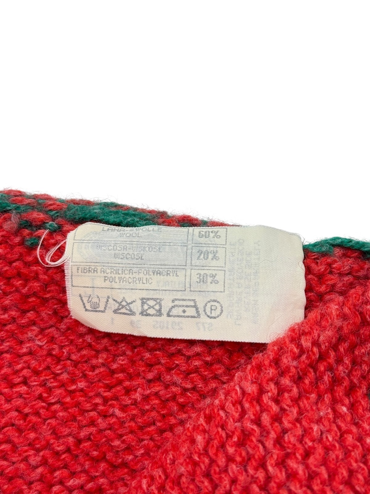 Vintage NORDIC NORWAY Spitfire Women's 60percent Wool Sweater Size L image 5
