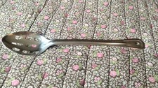STAINLESS STEEL COMMERCIAL SLOTTED COOKING SERVING SPOON 13 INCHES