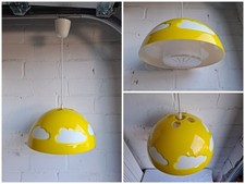 IKEA SKOJIG Deckenleuchte Wolken Gelb Weiß Kinderzimmer Lampe Kinderleuchte