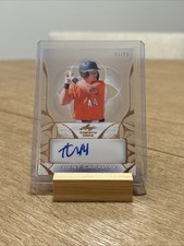 2024 Leaf Trinity - Autographs Trent Caraway #BA-TC1 Bronze /99 (AU, RC)