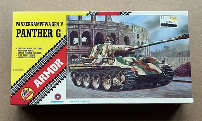 Vintage AHM Panzerkampfwagen V Panther G 550 1:72 Model Kit 550 ~ Sealed Kit