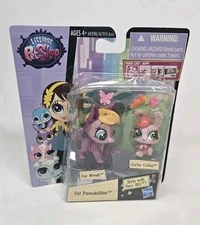 Littlest Pet Shop LPS Pet Pawsabilities Fay Woods & Curtsy Cotton