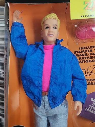 Vintage Saved By The Bell Zack Morris Puppe NEU IN OVP NEUWERTIG IN VERPACKUNG - Bild 2 von 7