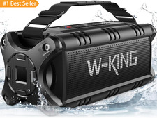 Bluetooth Speaker, 90W Max Loud IPX6 Waterproof Portable Speaker