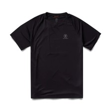Roark Alta Elite Men's Short Sleeve Run Amok Active Tee Black LARGE NEW 5771