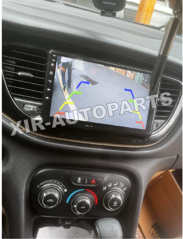 Para Dodge Dart 2012-16 Apple Carplay WiFi Radio Coche Android 14 GPS Navegación 4+64G FM Foto 2 de 4