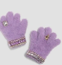Super Smalls Unicorn Purple Gloves