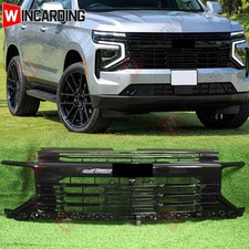 For 2025-2026 Chevrolet Tahoesuburban Rst Front Bumper Upper Grille Gloss Black For 2025-2026 Chevrolet Tahoesuburban Rst Front Bumper Upper Grille Gloss Black