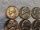 1958 Jefferson Nickels (33) All Uncirculated No Mint Marking — photo 2