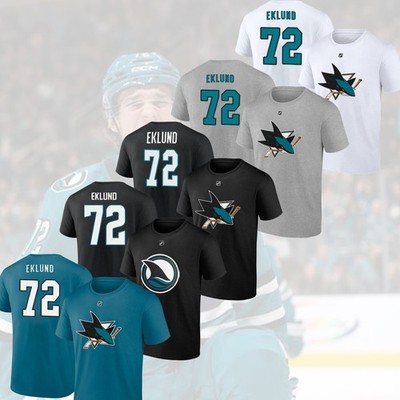 William Eklund #72 San Jose Team Name & Number Players Unisex Gifts For Fans
